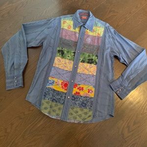 Men's long sleeves woven shirt